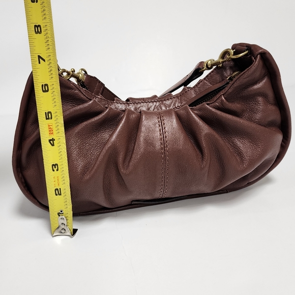 Lucky brand Jixi leather crossbody bag brown color - Picture 14 of 16